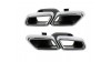 Накрайници за Mercedes W222 S-Class / W212 E-Class (2012+) - AMG S63 DESIGN 