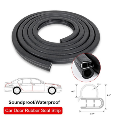 Универсално гумено уплътнение за врата /капак с метална щипка