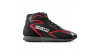 Състезателен обувки Sparco SKID+ FIA черно/червен