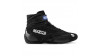 Състезателен обувки Sparco TOP с FIA удобрение, BLACK