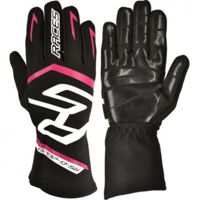 Ръкавици RACES Premium EVO II Silicone Pink