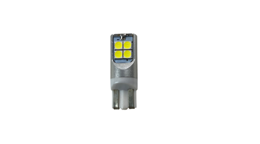 Лед крушка тип T10 с 10 SMD диода тип 3030 - Canbus 5000K