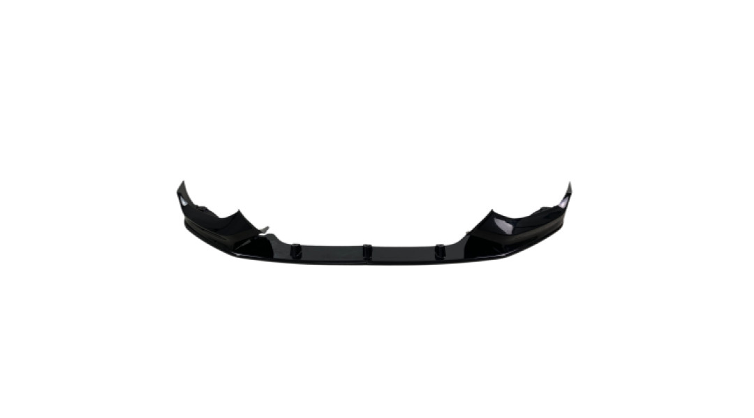 Добавка предна броня за BMW F20 (2015-2019) M Performance Style - черен гланц