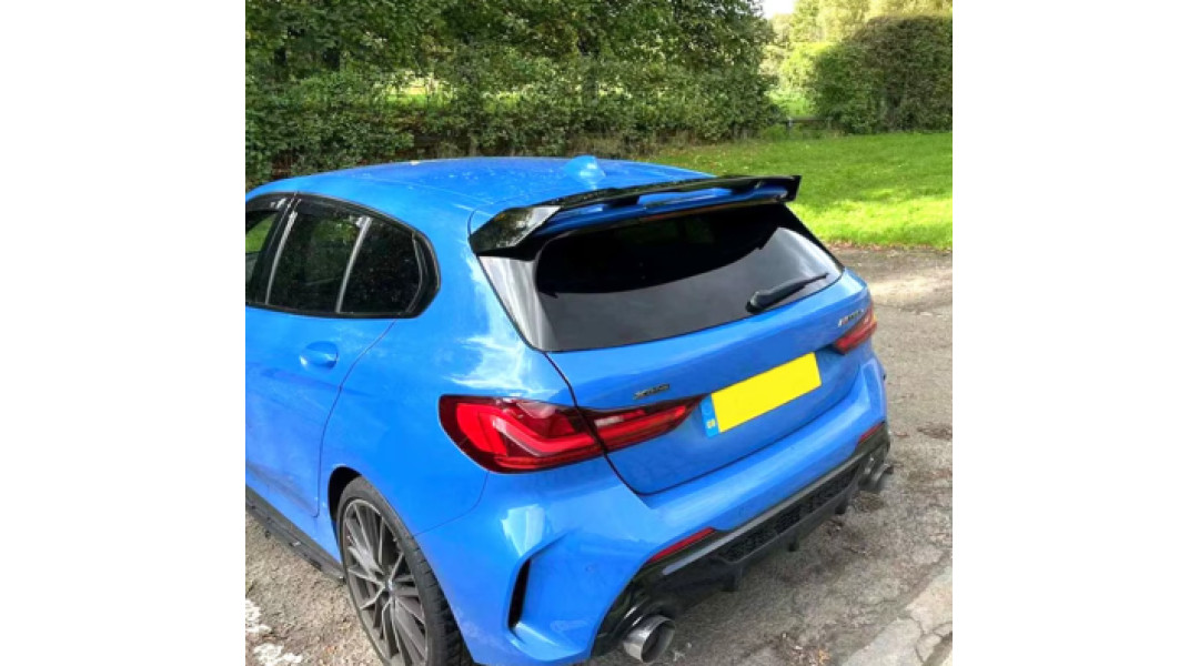 Спойлер антикрило за BMW F40 (2019-2022) M-Sport design - черен гланц