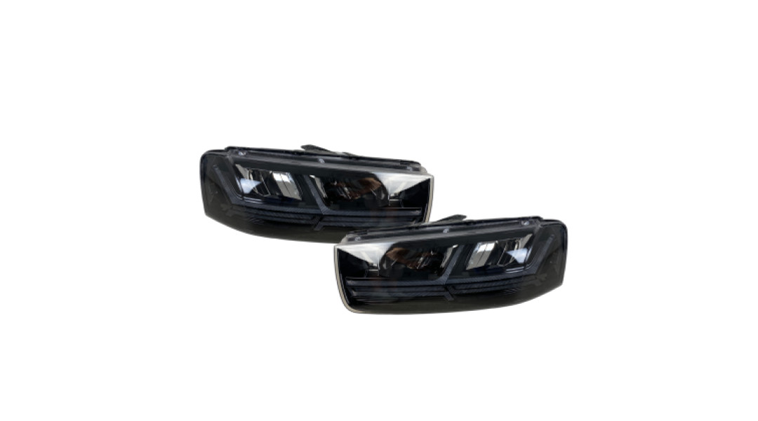 Кристални фарове за Chevrolet Captiva (2011-2018), led с дневни светлини