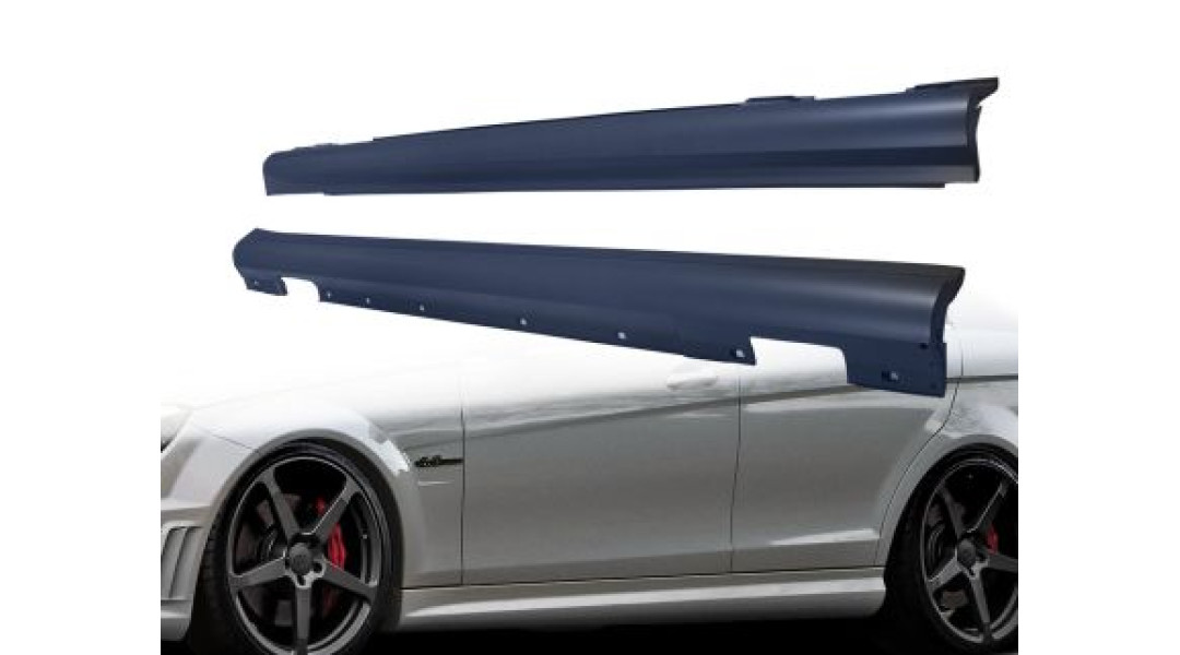 Тунинг прагове  Mercedes C-Class W204 (2007-2011) - AMG Design
