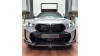 Добавка предна броня за BMW X6 G06 (2020-2022) M-Sport design - черен гланц