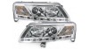 Кристални фарове DAYLINE AUDI A6 (04-07) - хром