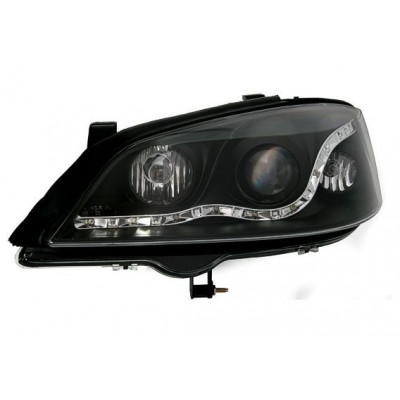 Кристални фарове OPEL ASTRA G (98-04) - черни