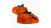 Кристални мигачи JDM HONDA CIVIC 2/3 врати (92-95) - оранжеви