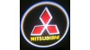 Лого проектор без дупчене с емблемата на Mitsubishi 5W