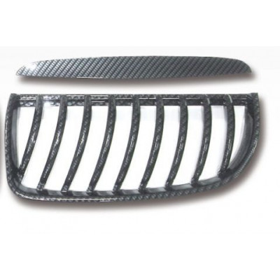 Решетки за BMW E90 (2005-2008) - карбон с наклонени ребра