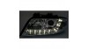 Кристални фарове за Аudi А6 с дневни светлини (1997-2001) - черни
