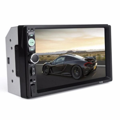 7" HD DVD / CD Touch Screen Мултимедия Bluetooth Mp5 USB с КАМЕРА 
