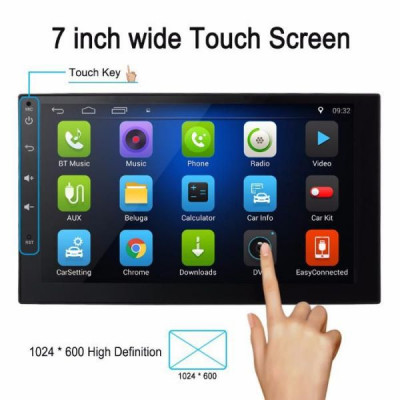 7" Навигация Android 7.1 Wi-Fi Европа Touch Screen Мултимедия Bluetooth