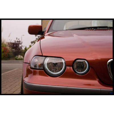 Ангелски Очи CCFL за BMW E46 компакт (2001+) - Бял цвят