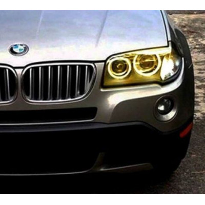 Ангелски Очи CCFL за BMW X3 (2004-2007) - Жълт цвят