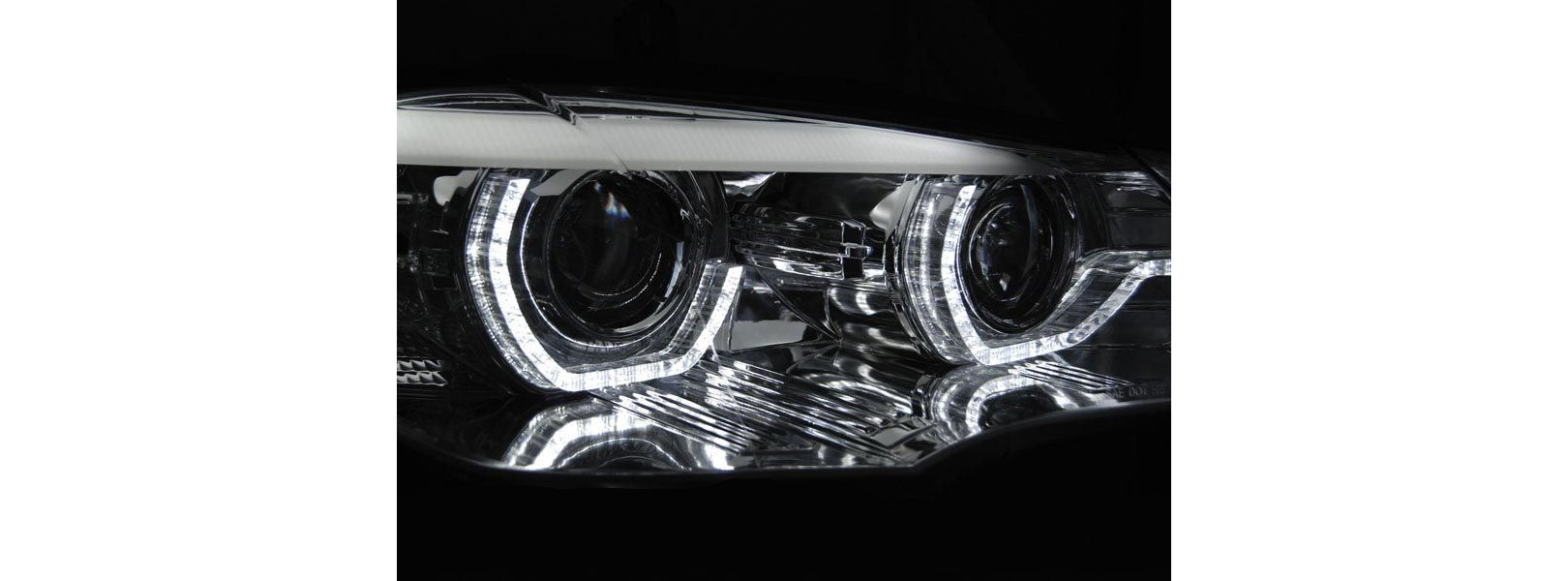 Кристални фарове BMW X5 E70 (2007-2010) - 3D Design