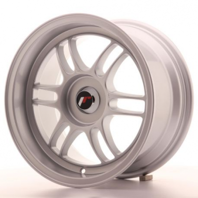 Japan Racing JR7 15x8 ET35 4H Blank Silver