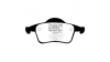 Задни спирачни накладки EBC Yellowstuff Street + Track DP41231R