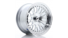 JR Wheels JR10 15x8 ET20 Blank Machined Silver