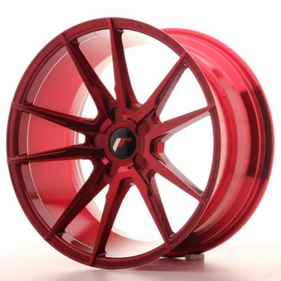 Japan Racing JR21 19x9,5 ET35-40 5H Blank Plat Red