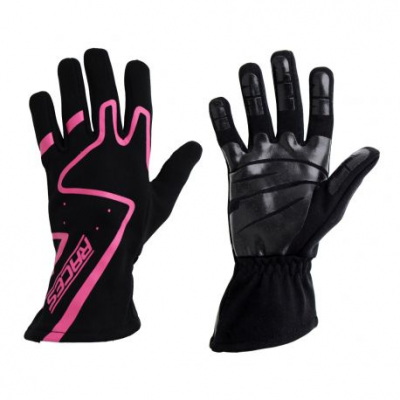 Състезателни ръкавици - RACES Premium Silicone розов