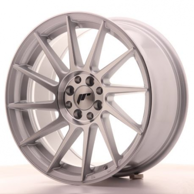 Japan Racing JR22 17x8 ET35 5x100/114 Silver Mach