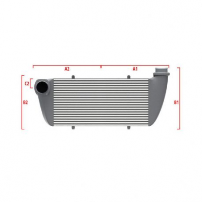 Performance custom intercooler Wagner по мярка 500мм x 400мм x 100мм