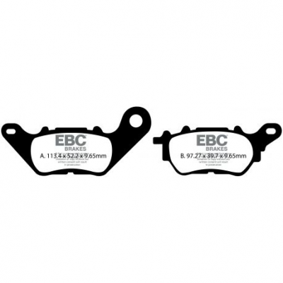 EBC Спирачни накладки Organic SFA706