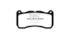 Предни спирачни накладки EBC Yellowstuff Street + Track DP43013R