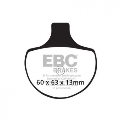 EBC Спирачни накладки FA094