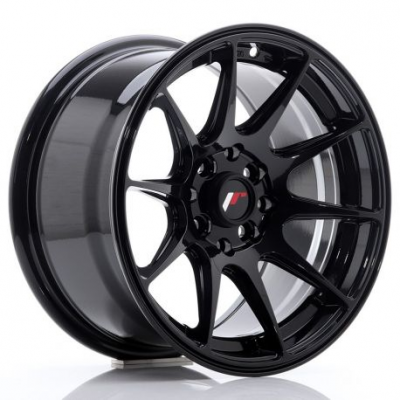 JR Wheels JR11 15x8 ET25 4x100/114 Glossy Black