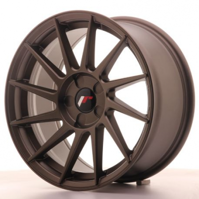 Japan Racing JR22 17x8 ET35 5H Blank Matt Bronze