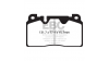Предни спирачни накладки EBC Yellowstuff Street + Track DP42168R
