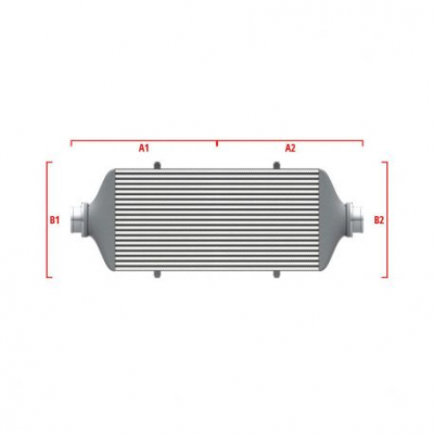 Performance custom intercooler Wagner по мярка 700мм x 205мм x 80мм