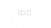 гарнитура за глава Athena FORD DURATEC 2.0/2.3L, диаметър 91мм, дебелина 1мм с медни пръстени