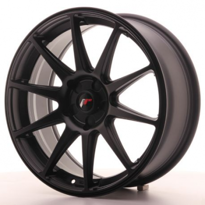 Japan Racing JR11 18x7,5 ET35-40 5H Blank Flat Black