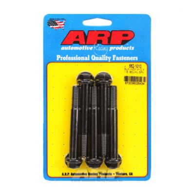 ARP M10 x 1.50 x 80 hex Черен Оксид болтове (5бр )