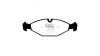 Предни спирачни накладки EBC Ultimax OEM Replacement DP1009
