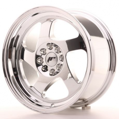 Japan Racing JR15 16x8 ET25 4x100/108 Vacum Chrome