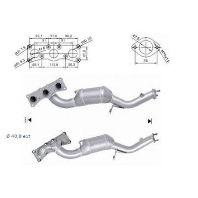 Magnaflow катализатор за BMW