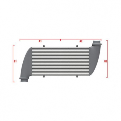 Competition custom intercooler Wagner по мярка 500мм x 400мм x 100мм