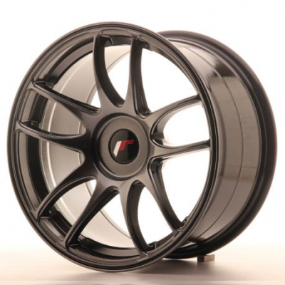 Japan Racing JR29 17x9 ET20-35 Blank Hyper Black