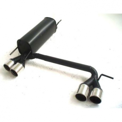 Дуплексна Спортна изпускателна система заглушител Opel Omega B - ECE одобрено (921144AD-X)