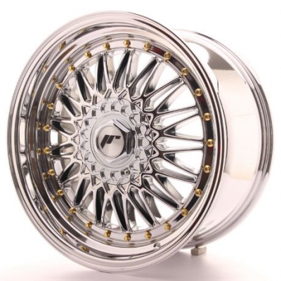 Japan Racing JR9 18x9 ET40 Blank Chrome