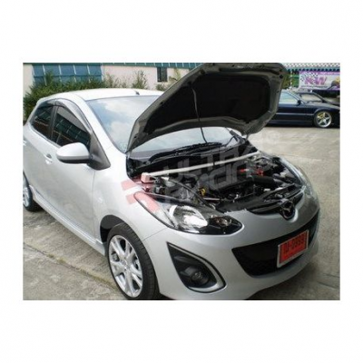 Mazda 2 07+ UltraRacing 2-точки предна Горна разпънка (RHD)