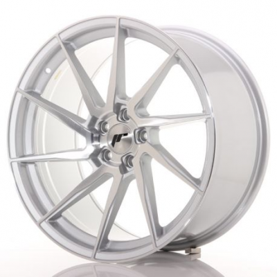 Japan Racing JR36 20x10 ET40 5x112 Brushed Silver