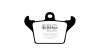 Задни спирачни накладки EBC Ultimax OEM Replacement DP1719