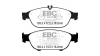 Предни спирачни накладки EBC Yellowstuff Street + Track DP42169R